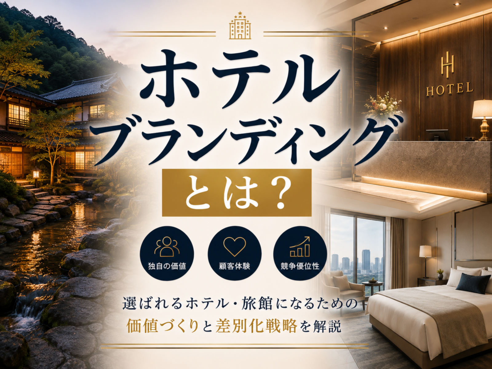 ホテルブランディングとは？選ばれるホテルをつくるポイントと成功事例を紹介