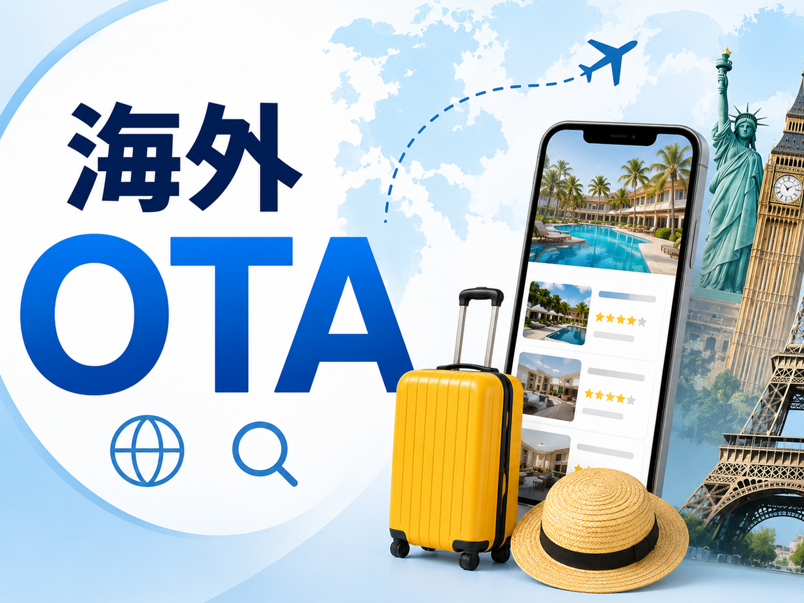 海外OTAの特徴とは？国内OTAとの違いと活用のポイントを紹介
