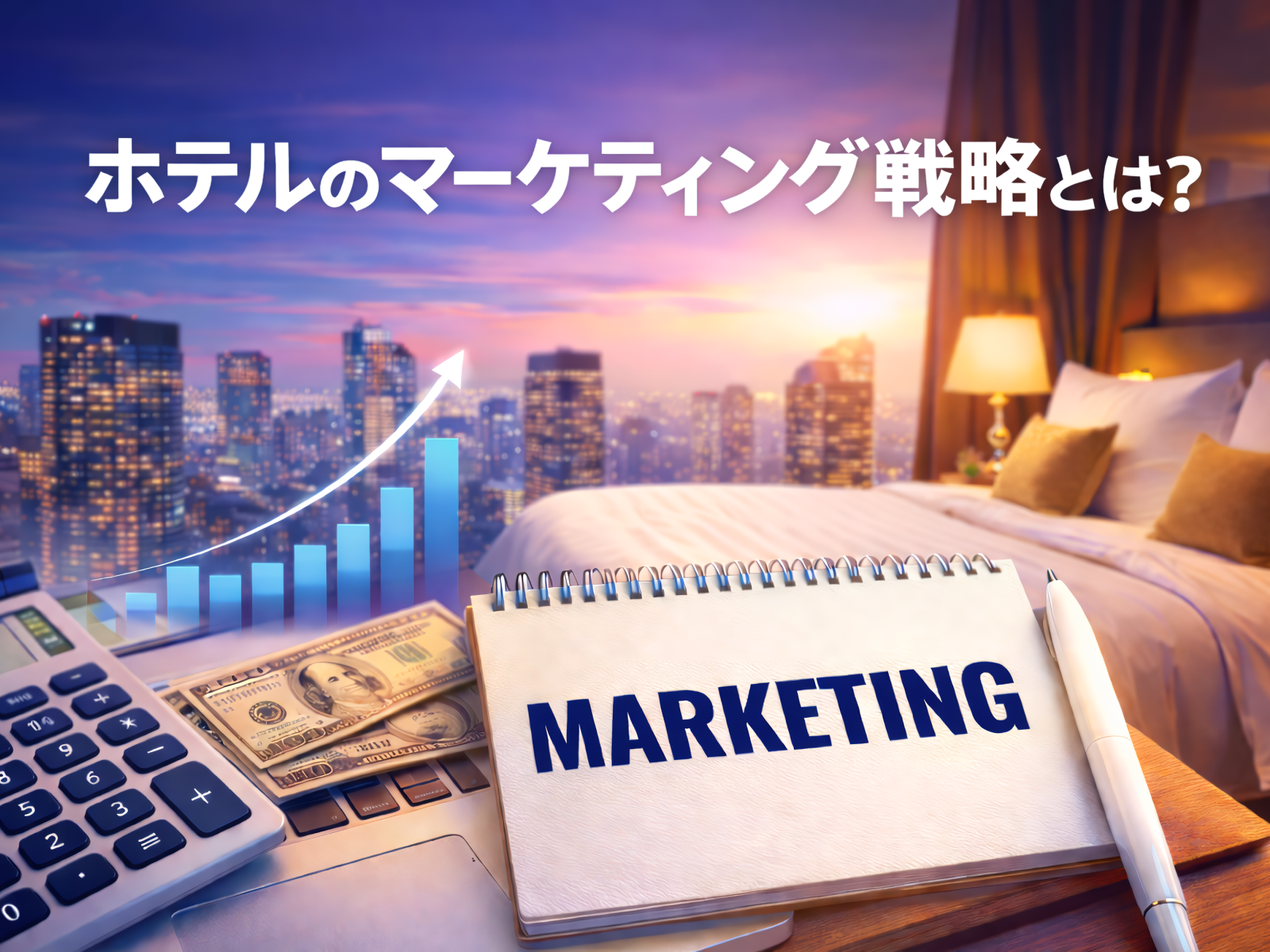 ホテルのマーケティング戦略とは？売上・利益を最大化する設計と実践手法【最新版】