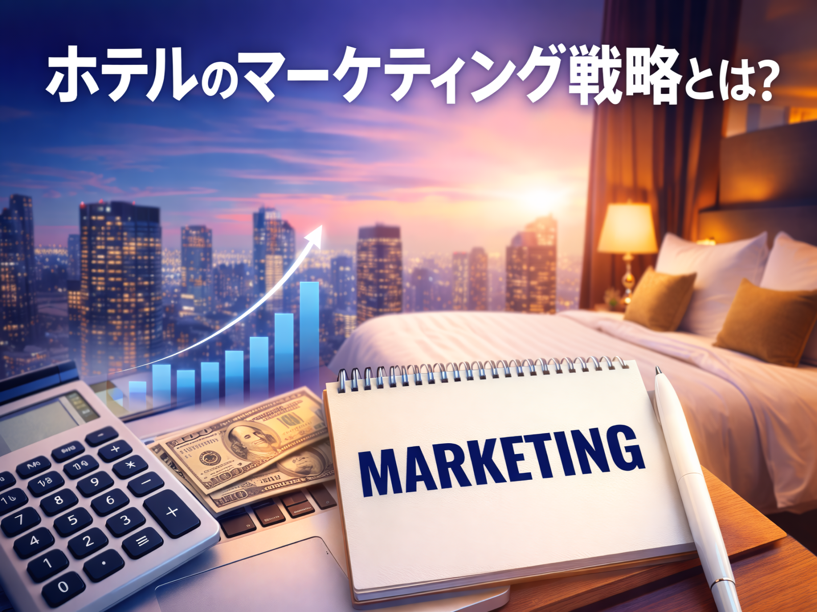 ホテルのマーケティング戦略とは？売上・利益を最大化する設計と実践手法【最新版】